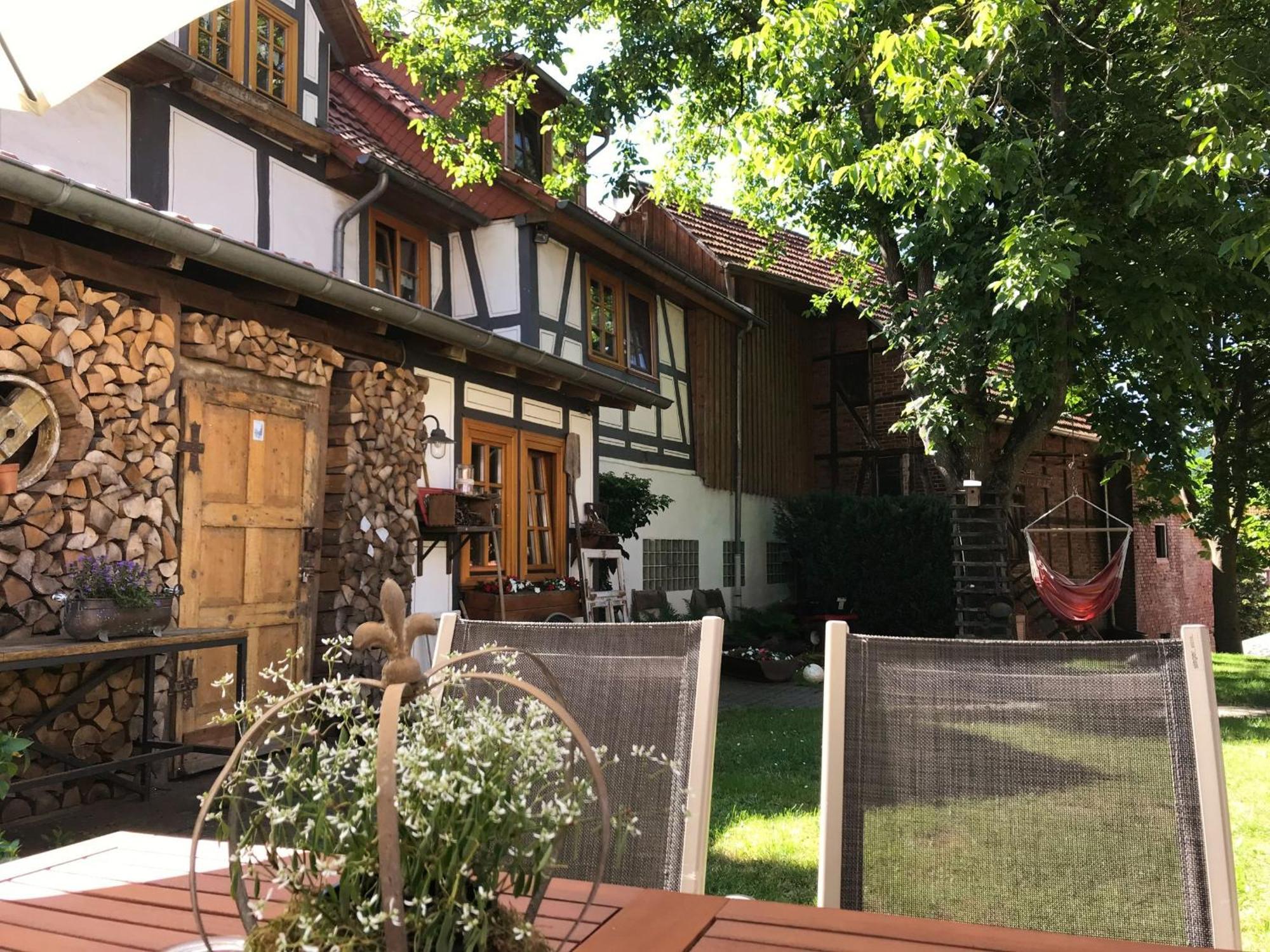 Fachwerktraum Im Hof Διαμέρισμα Alheim Εξωτερικό φωτογραφία